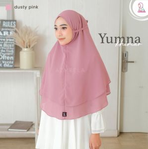 Yumna Khimar Instant 2 layer by Azmeela Gallery