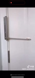 Stainless Steel Adjustable Automatic Door Closer for Residential/Commercial Use Silent Spring Latch
