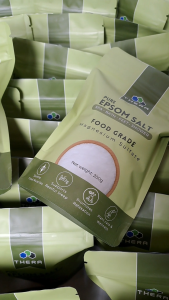 THERA Epsom Salt Magnesium Sulfate for Foot Soak Salt Bath Detox Premium Quality from Germany 200g