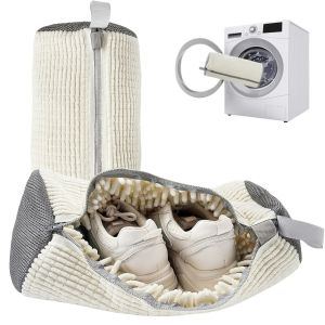 1pc Reusable Shoe Washing Machine Bag Large Laundry Bag for Sneaker Tennis Shoes Gym Reusable Shoe Cleaning Bag for Washer Dryer