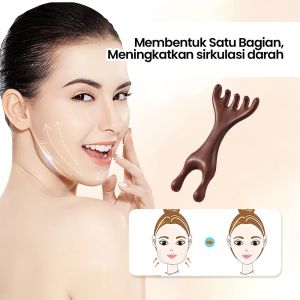 Sisir Pijat Kepala Lima Cakar Multi-fungsi Pijat Kulit Kepala Leher Wajah Pijat Meridian Akupuntur