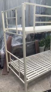 Giường tầng sắt giá rẻ cho sinh viên- giường 2 tầng phòng trọ giao lắp nhanh chóng