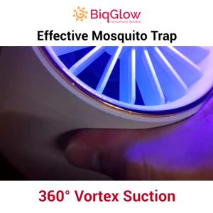 BiqGlow【Powerful & Effective】Mosquito Trap / Killer / Repellant MozzieGlow MM-100