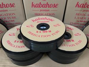 Selang Drip Irigasi Kabahose Premium 1"x100M Lubang Standar / 4 Lubang