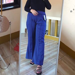 COD💯 CUTBRAY HIGWAIST ~ Size XL - 5XL fit BB 55-100kg Ada / Scuba Premium TEBAL & SOFT warna/celana panjang fit & flare