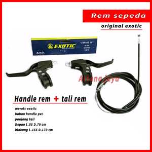 handle rem sepeda set tali rem BMX MTB CTB ANAK berikut tali rem