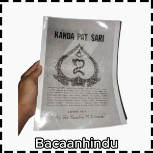 Buku Kanda Pat Sari Agama Hindu Gde Bendesa K Tonjaya
