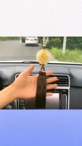 Khánh treo Ô Tô Phong thủy Hai Mặt Chữ Phúc Dây Treo Kính Chiếu Hậu Xe Hơi Hợp Kim Chữ Phúc