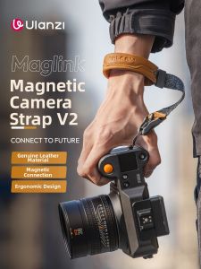 ULANZI | Quick Release Magnetic Leather Camera Wrist Strap