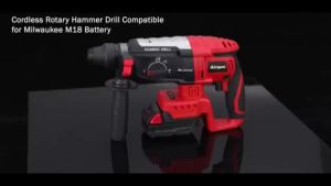 Model 28 Rotary Hammer Drill For Mi.lwaukee M18 2.6J Hammer Drill 360° Rotating Handle SDS-Plus Chuck Brushless Motor