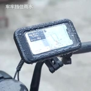Ready Stock Waterproof Motorcycle Bike Mobile Phone Holder Support Universal Bicycle 360° Swivel Adjustable