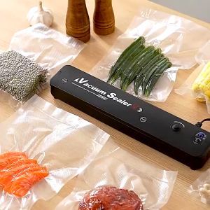 Vacuum Sealer Machine Fresh Food Saver Food Packaging Machine Kitchen Tools Mesin Vacum