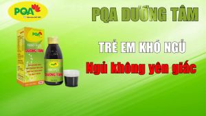Siro Dưỡng Tâm PQA Phát triển toàn diện ngủ ngon không quấy khóc Không giật mình không mê sảng chậm lớn