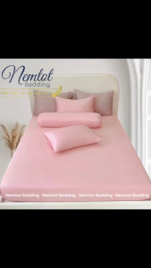 ❄️LỤA LYOCELL❄️ Bộ Chăn Ga Gối Lyocell Modal Mềm Mát Bộ 5 Món Gồm Chăn Chần Bông _ Nemtot Bedding