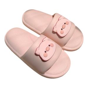 XIXITIAO | Cute Pink Piggy Indoor Summer Slipper Comfortable and Anti-slip