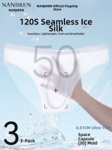 Nanjiren | Ice Silk Seamless Mens Briefs