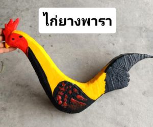 ไก่ยางพาราอุปกรณ์สำหรับออกกำลังกายไก่ชน
