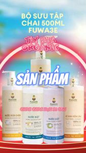 FUWA3E BỘ SƯU TẬP CHAI 500ML NƯỚC RỬA CHÉN NƯỚC GIẶT LÂU ĐA NĂNG