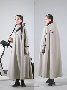 เสื้อกันฝน เสื้อกันฝนระดับไฮเอนด์ ผ้าหนา กันน้ำกันรั่ว เสื้อกันฝน ผู้ใหญ่ แบบหนา เหนียว อย่างดี และหลายขนาดให้เลือก