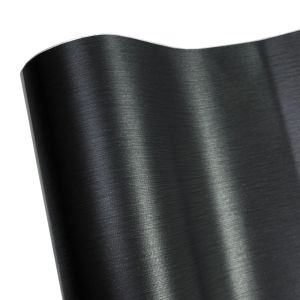 PVC Brushed Vinyl Wrap Films Removable Wallpaper Decor Film  Waterproof Self-Adhesive House Appliance Kitchen Elevator Sticker