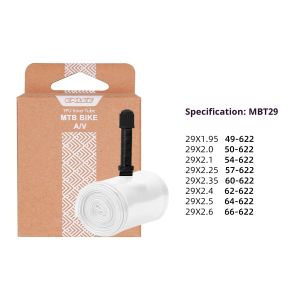 ENLEE | ENLEE MTB Bike Inner Tube TPU Aluminum Alloy Schrader Valve Bicycle Inner Tire 26 27.5 29 A/V 45mm Ultralight Tpu Tube Bike Part