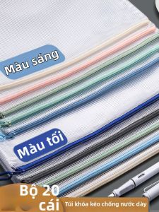 Thư Mục Tài Liệu Bằng Nhựa Dày Chống Nước Có Đóng Sách A4