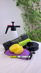 【CP CAR Detailer】Car Wash Tools Kit Set | Car Cleaning Brush Sponge Cloth Detailing Tools