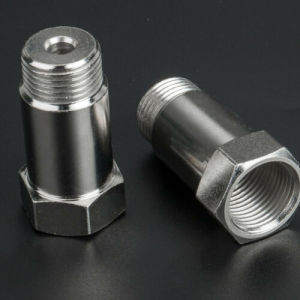 Universal M18X1 5 Thread Oxygen Sensor Spacer 45mm Steel Car Accessory
