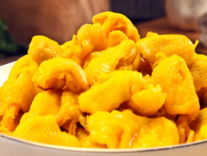 Salt baked chicken feet tendon authentic ready to eat independent vacuum packaging 138g288g414g    盐焗鸡脚筋