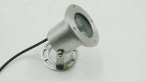 Kap Lampu Tanam Kolam Fitting MR16 Silver