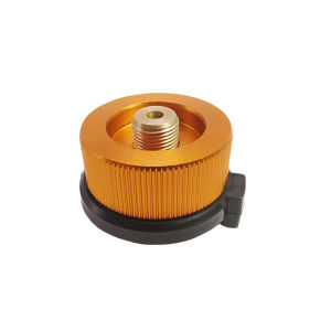 1Pc Camping Stove Adapter Converter Butane Canister Adapter Refill Adapter EN417 Lindal Valve Canister Shifter