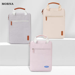 MORNA Laptop Bag For Macbook Air Pro 13 16 Redmi Lenovo 14 15.6 Inch Case Shockproof Shoulder Bag Backpack Portable Handbag Briefcase