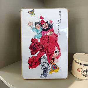 Khung Ảnh Phù Thủy Bảo Vệ Con Trai Trung Quốc Trung Hoa Mới Hợp Kim Trang Trí Phòng Khách Phòng Ngủ an Toàn Tài Sản