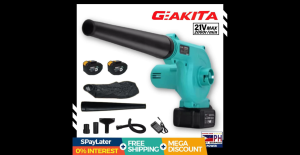 GEAKITA 2in1 Cordless Blower Vacuum | Portable Rechargeable Handheld Cleaner | Mini Vacuum for Car & Home