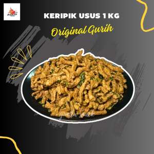 Usus Ayam crispy pedas daun jeruk 500gram