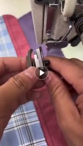 Chân vịt MÍ CÓ ỐC LÒ XO ĐIỀU CHỈNH dùng cho máy may 1 kim công nghiệp (GIÁ 1 CÁI)