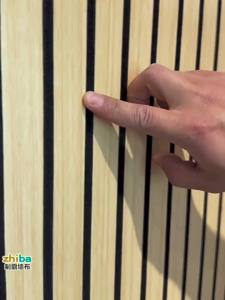 ZHIBA | Sound Absorbing Polyester Wall Panel 3D Decorative Self-adhesive TV Background Wallpaper