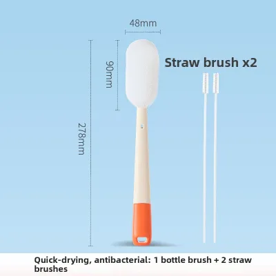 GIANXI | Baby Long Handle Sponge Bottle Cleaning Brush