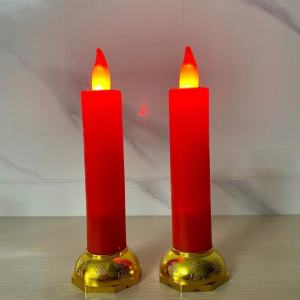 Artificial Smoke-Free LED Electronic Candle Light Buddha Lamp and Worship Lamp Pilot Lamp For Home Candle Wedding Housewarming Energy-Saving and Durable
