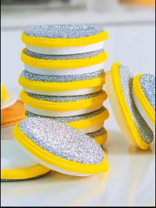 Buy 5 Take 5 Double-Side Dishwashing Sponges Household Cleaning Tools Kitchen Tableware Dish Washing