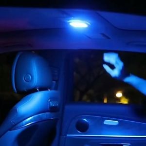 8 Warna Lampu Baca Plafond Mobil/ Lampu Kabin Mobil /Lampu Interior Lamp USB Kabin Mobil