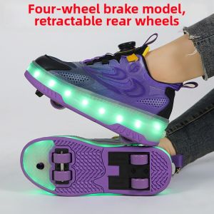 Children Double-Wheel Roller Skates