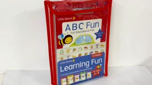 5 Books Little Genius Educational Book Set For Kids Ages 3-5 To Learn ABC Counting Writing Colouring Drawing & More