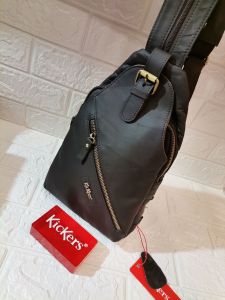 Kickers Genuine Leather Men Chest Bag & Backpack Bag 89976 17cm5cm22cm