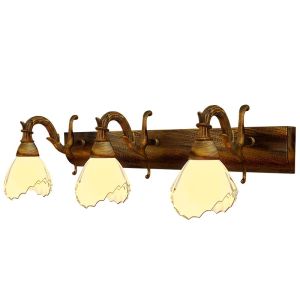 Abotu | Retro Luxury Bathroom and Bedroom Mirror Light No Drilling Required