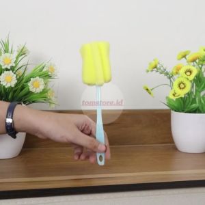 TONGKAT SPON PEMBERSIH BOTOL GELAS / SIKAT BUSA PEMBERSIH