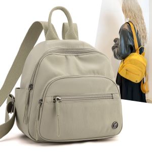 กระเป๋าเป้สะพายหลังผ้า Oxford สำหรับเดินทางแบบลำลอง กระเป๋าผ้าแคนวาสขนาดเล็กสำหรับเด็กและเยาวชน กระเป๋าเป้สะพายหลังแบบลำลอง