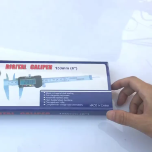 150mm Stainless Steel Aluminum Alloy Vernier Caliper LCD Measuring Tool Millimeter Inch Inner and Outer Diameter Thickness