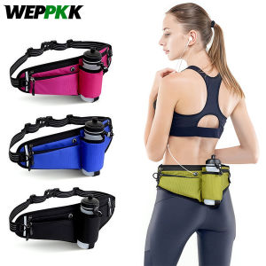 1PCS Running Fanny Pack Water Bottle Holder Reflective Running Belt Adjustable Buckle Men Women Hiking Running Walking Jogging