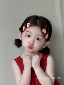  Scented Cute Childrens Hair Clips Baby BB Clips Girls Hair Accessories Fruit Themed Edge Clips for Little Girls